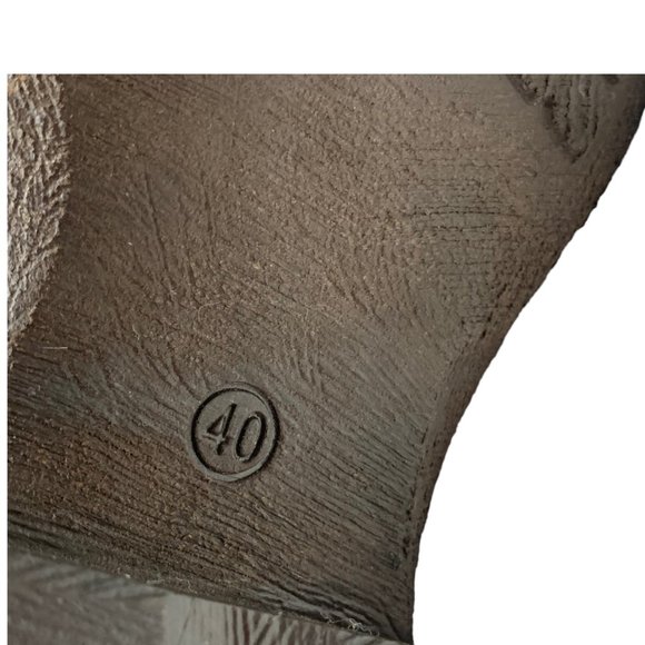 MJUS Taupe Calfskin Leather Zip Ankle Boots - Picture 8 of 11